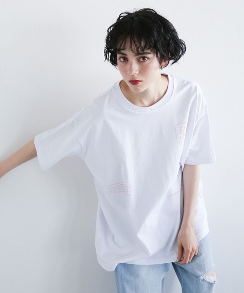 PAGEBOY(ページボーイ)の「チャミスルロゴT(Tシャツ/カットソー・レディース・グリーン/ピンク・FREE)」の18枚目の写真