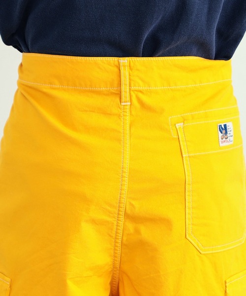EDWIN(エドウィン)の「EDWIN エドウィン STEPMARK デニムバギーショーツ ワイドカーゴショートパンツ(カーゴパンツ・メンズ・マスタード/ブルー/ベージュ/ブラック/ライトインディゴブルー/グリーン・X-LARGE/LARGE/MEDIUM/SMALL)」の16枚目の写真