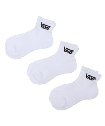 VANS | VANS ヴァンズ ANKLE 3PACK SOCKS ソックス 123R1210601 ABC-MART限定 WHITE(ソックス/靴下)