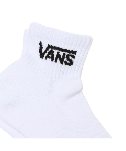 VANS（バンズ）の「VANS ヴァンズ ANKLE 3PACK SOCKS ソックス 123R1210601 ABC-MART限定 WHITE（ソックス/靴下・メンズ・ホワイト・SMALL/MEDIUM）」の3枚目の写真