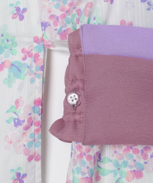 GLOBAL WORK(グローバルワーク)の「着付け楽々浴衣セット/907020(浴衣・キッズ・ネイビー/オフホワイト・100cm/110cm/120cm/130cm)」の7枚目の写真