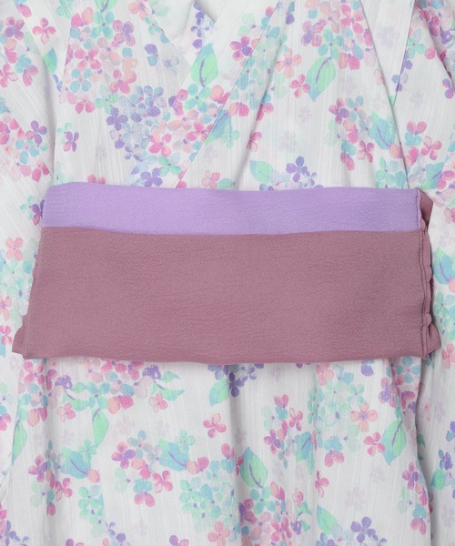 GLOBAL WORK(グローバルワーク)の「着付け楽々浴衣セット/907020(浴衣・キッズ・ネイビー/オフホワイト・100cm/110cm/120cm/130cm)」の9枚目の写真