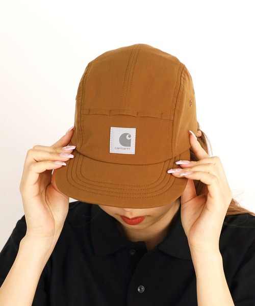 Carhartt WIP（カーハートダブリューアイピー）の「Carhartt WIP/カーハートダブリューアイピー KILDA CAP ジェットキャップ（キャップ・メンズ・ライトブラウン/ブラック・ONE SIZE）」の16枚目の写真