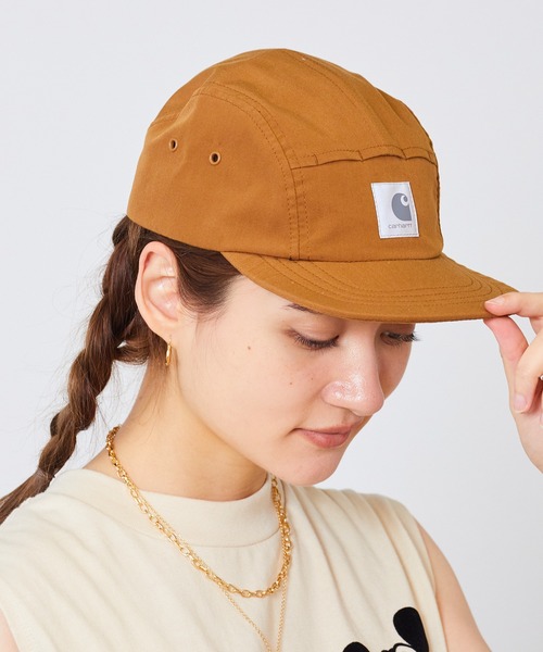 Carhartt WIP（カーハートダブリューアイピー）の「Carhartt WIP/カーハートダブリューアイピー KILDA CAP ジェットキャップ（キャップ・メンズ・ライトブラウン/ブラック・ONE SIZE）」の21枚目の写真