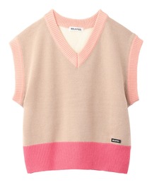 MILKFED. | PANELED KNIT VEST(ベスト)