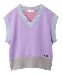 MILKFED. | PANELED KNIT VEST(ベスト)
