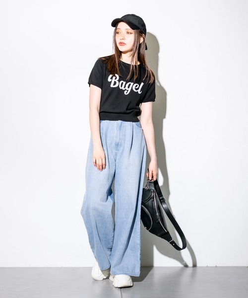 OLIVE des OLIVE(オリーブデオリーブ)の「【S/Mサイズ展開】2WAYライズワイドデニムパンツ 1032030020(デニムパンツ・レディース・ブルー/サックスブルー/スミクロ/ブルー系その他/インディゴブルー・SMALL/MEDIUM)」の12枚目の写真