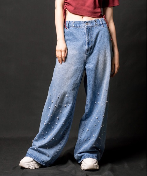 ストーリーエムエフジー　デニムパンツ/ワイド/20ss/30 ストーリーエムエフジーデニムパンツ/ワイド/20ss/30