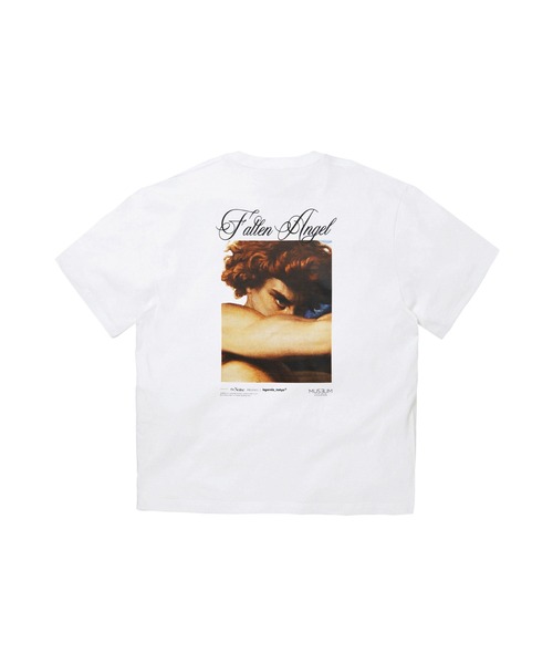 LEGENDA(レジェンダ)の「レジェンダ ミュージアム オブ レジェンズ フォーリンエンジェル Tシャツ / LEGENDA MUSEUM of LEGENDS Fallen Angel T-shirt(Tシャツ/カットソー・メンズ・ホワイト/ブラック・1/2)」の1枚目の写真