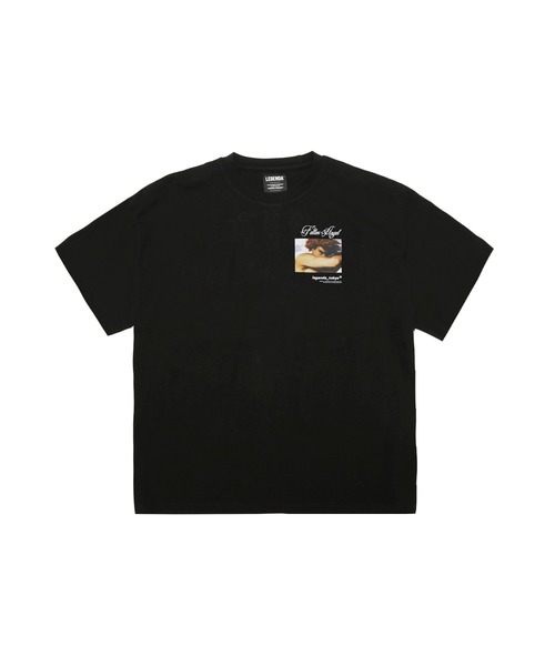LEGENDA(レジェンダ)の「レジェンダ ミュージアム オブ レジェンズ フォーリンエンジェル Tシャツ / LEGENDA MUSEUM of LEGENDS Fallen Angel T-shirt(Tシャツ/カットソー・メンズ・ホワイト/ブラック・1/2)」の6枚目の写真