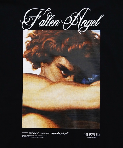 LEGENDA(レジェンダ)の「レジェンダ ミュージアム オブ レジェンズ フォーリンエンジェル Tシャツ / LEGENDA MUSEUM of LEGENDS Fallen Angel T-shirt(Tシャツ/カットソー・メンズ・ホワイト/ブラック・1/2)」の8枚目の写真
