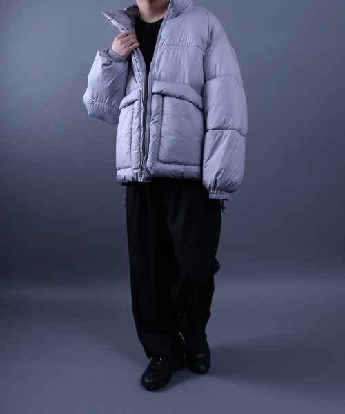 セール】Volume Highneck Oversized Eco Down Jacket/別注 ボリューム