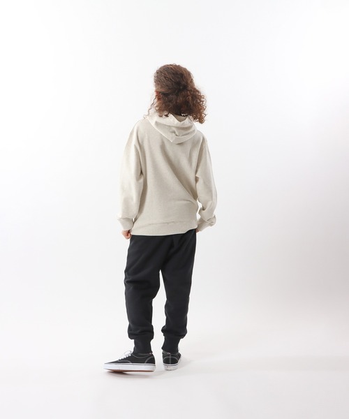Champion(チャンピオン)の「【Champion/チャンピオン】キッズ ベーシック フーデッドスウェットシャツ(パーカー・キッズ・ネイビー/オートミール/ダークグリーン/グレー/ブラック/バーガンディー・150/140/160/100/120/110/130)」の22枚目の写真