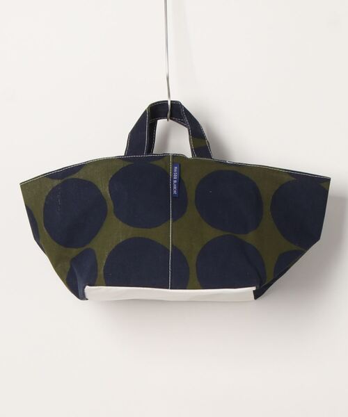 salle de bal（サルデバル）の「MAISON BLANCHE / メゾンブランシュ ストレージバッグ スクエア L 小物入れ 収納ボックス おむつ入れ storage bag L DII（収納グッズ・レディース・ピンク/カーキ/イエロー・L）」の4枚目の写真