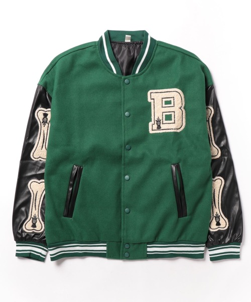 Burner（バーナー）の「【OKUOKU　0909】ジャケット / カジュアル / ストリート oku-outer-677391249971-42（その他アウター・メンズ・ブラック/ブラック×グリーン・L/M/XL/XXL）」の13枚目の写真