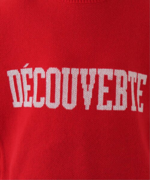 frames RAY CASSIN（フレームスレイカズン）の「ジャガードロゴニットプルオーバー（ニット/セーター・レディース・レッド/チャコールグレー/ネイビー/ライトグレー・FREE）」の15枚目の写真