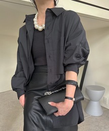 アウラアイラ⭐ブラックレザー⭐羊革⭐ラムベスト⭐レースストール付き ULEULA（ウルア）のファッション通販 - ZOZOTOWN（カラー