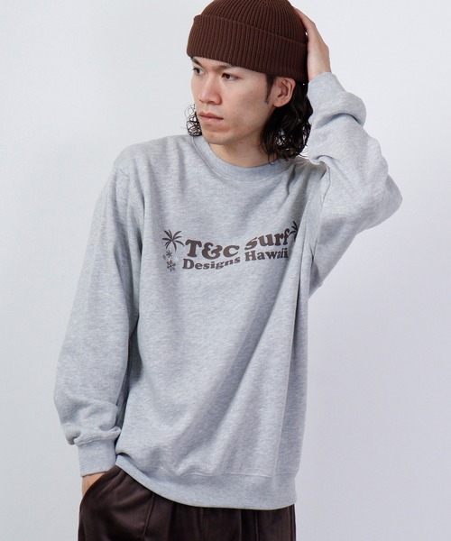 T&C(タウン&カントリー)の「T&C クルートレーナー(スウェット・メンズ・杢グレー/チャコール/ブラック/ネイビー・L/M/LL)」の3枚目の写真
