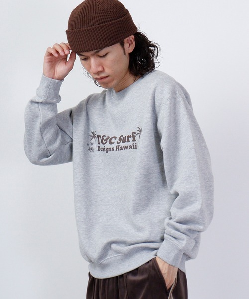 T&C(タウン&カントリー)の「T&C クルートレーナー(スウェット・メンズ・杢グレー/チャコール/ブラック/ネイビー・L/M/LL)」の5枚目の写真