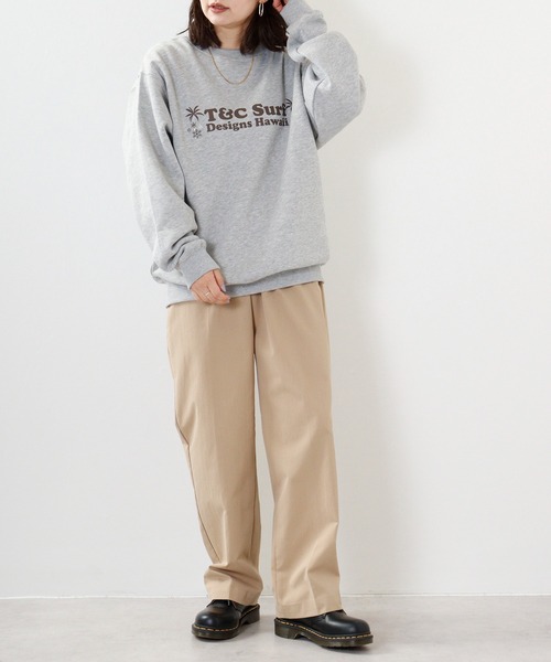 T&C(タウン&カントリー)の「T&C クルートレーナー(スウェット・メンズ・杢グレー/チャコール/ブラック/ネイビー・L/M/LL)」の14枚目の写真