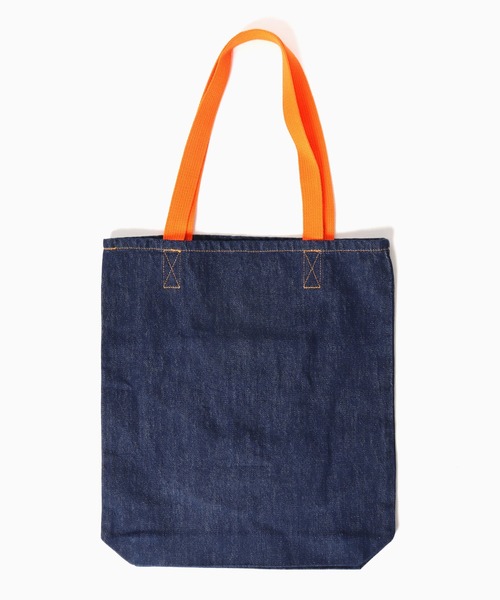 Wrangler（ラングラー）の「WRANGLER/ラングラー Tote bag トートバッグ（トートバッグ・メンズ・ブルー/インディゴブルー・FREE）」の7枚目の写真