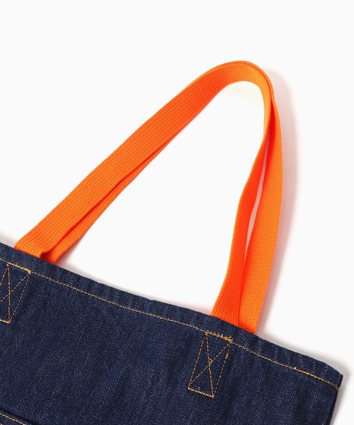 Wrangler（ラングラー）の「WRANGLER/ラングラー Tote bag トートバッグ（トートバッグ・メンズ・ブルー/インディゴブルー・FREE）」の3枚目の写真
