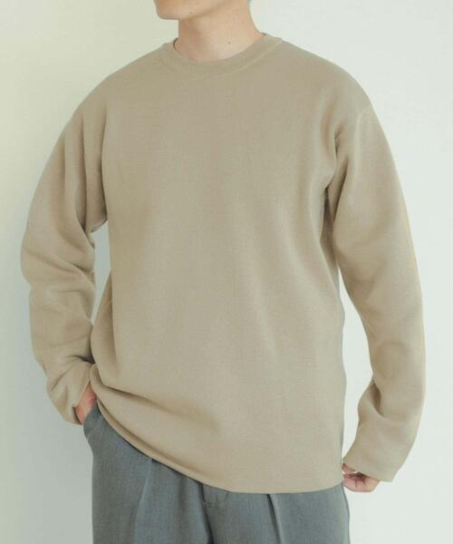 ITEMS URBANRESEARCH（アイテムズ アーバンリサーチ）の「『抗菌』『UVカット』マシンウォッシャブルミラノリブニットインナーセット（ニット/セーター・メンズ・イエロー/ネイビー/ベージュ/ブラック/グリーン・MEDIUM/LARGE）」の13枚目の写真
