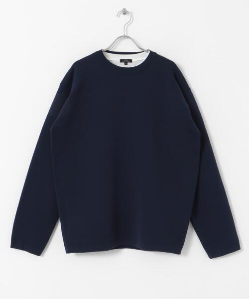ITEMS URBANRESEARCH(アイテムズ アーバンリサーチ)の「『抗菌』『UVカット』マシンウォッシャブルミラノリブニットインナーセット(ニット/セーター・メンズ・イエロー/ネイビー/ベージュ/ブラック/グリーン・MEDIUM/LARGE)」の7枚目の写真