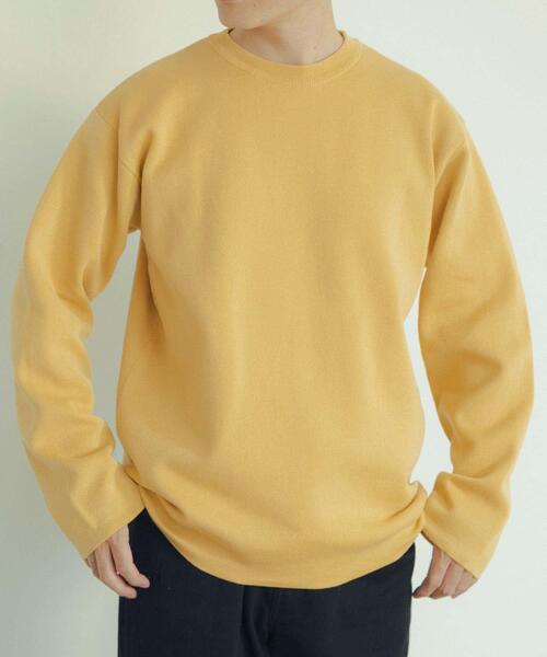 ITEMS URBANRESEARCH(アイテムズ アーバンリサーチ)の「『抗菌』『UVカット』マシンウォッシャブルミラノリブニットインナーセット(ニット/セーター・メンズ・イエロー/ネイビー/ベージュ/ブラック/グリーン・MEDIUM/LARGE)」の10枚目の写真