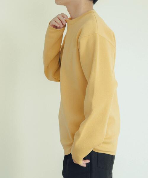 ITEMS URBANRESEARCH(アイテムズ アーバンリサーチ)の「『抗菌』『UVカット』マシンウォッシャブルミラノリブニットインナーセット(ニット/セーター・メンズ・イエロー/ネイビー/ベージュ/ブラック/グリーン・MEDIUM/LARGE)」の12枚目の写真