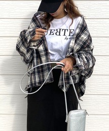 Q | ネルチェックシャツ(シャツ/ブラウス)