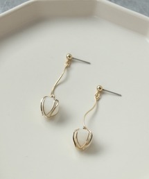 Three Four Time（スリーフォータイム）の「ステンドチューリップピアス（ピアス（両耳用））」