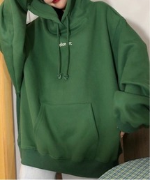 【BURNER Recommend Select】 デザイン パーカー ワンポイント oku-parker-635284041731-25