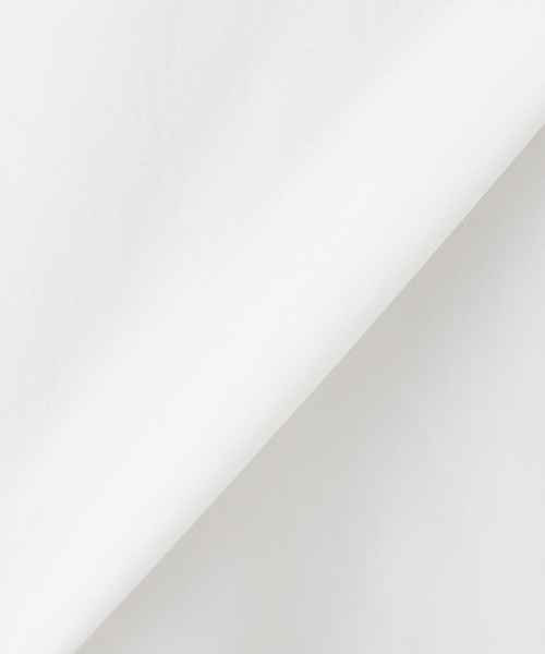 AP STUDIO（エーピーストゥディオ）の「スタンドカラーコットンロングシャツ（シャツ/ブラウス・レディース・サックスブルー/ホワイト・FREE）」の6枚目の写真