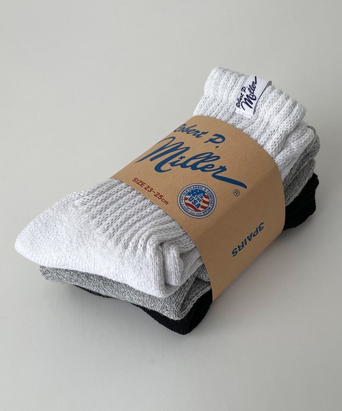 CANAL JEAN（キャナルジーン）の「Miller　3Pクルーソックス（ソックス/靴下・レディース・その他・ONE SIZE）」の7枚目の写真