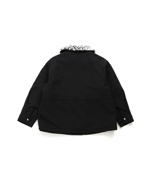 SISTER JENNI(SISTER JENNI)の「レオパードファー付きワークコート(その他アウター・キッズ・カーキ/ブラック・130cm/140cm/160cm/150cm)」の13枚目の写真