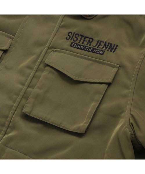 SISTER JENNI(SISTER JENNI)の「レオパードファー付きワークコート(その他アウター・キッズ・カーキ/ブラック・130cm/140cm/160cm/150cm)」の21枚目の写真