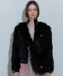 SCULPTOR | Faux Mongolian Shearling Jacket/フォーモンゴリアンシャーリングジャケット(その他アウター)