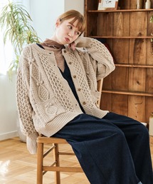 Crisp | ポンポンニットカーディガン(ニット/セーター)