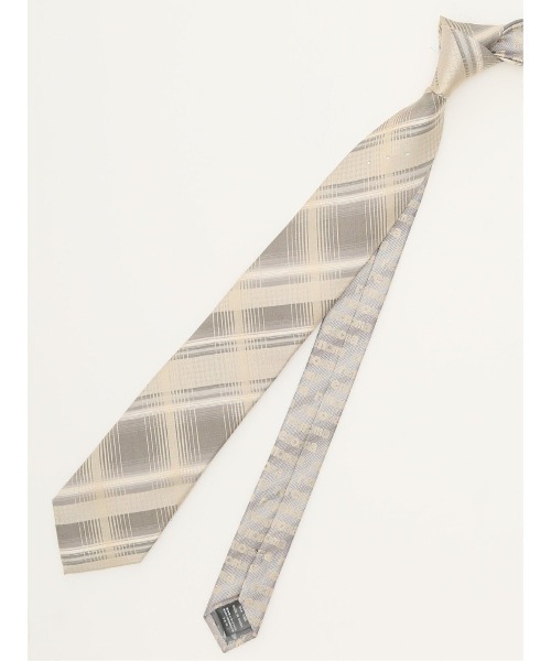 レノマ オム シルク パネル柄 ナロータイ 7.0cm幅（ネクタイ）｜renoma HOMME（レノマオム）