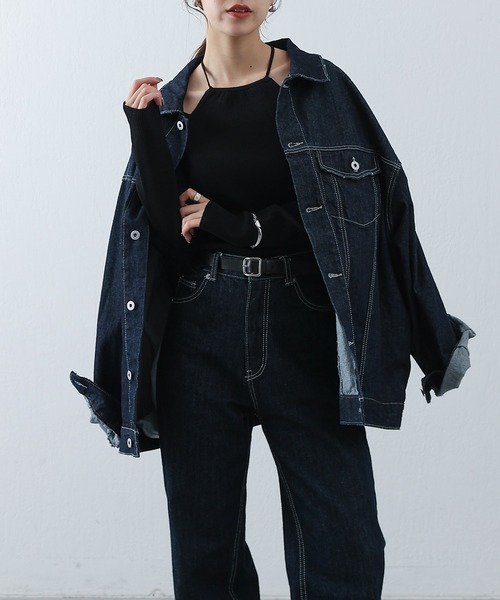 COLONY 2139（コロニートゥーワンスリーナイン）の「ホルターカットアウトリブニット（Tシャツ/カットソー・レディース・ブラック/ピンク/グレー/ブルー・FREE）」の7枚目の写真