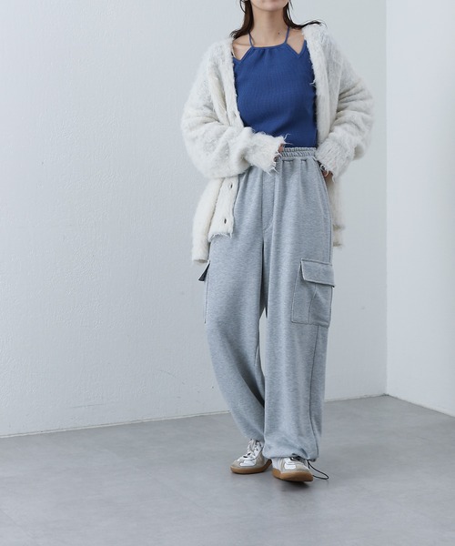 COLONY 2139（コロニートゥーワンスリーナイン）の「ホルターカットアウトリブニット（Tシャツ/カットソー・レディース・ブラック/ピンク/グレー/ブルー・FREE）」の19枚目の写真