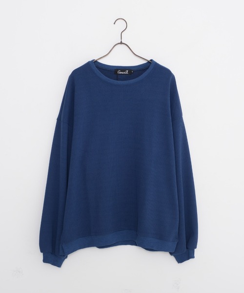 SILVER BULLET(シルバーバレット)の「『CavariA/キャバリア』オーバーサイズ長袖カットソー(Tシャツ/カットソー・メンズ・ブルー/オフホワイト/チャコール・M/L)」の21枚目の写真