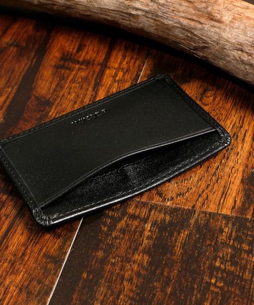 BICASH（ビカーシ）の「BICASH ビカーシ / レザーカードケース 名刺入れ /  B860（カードケース・メンズ・ダークブラウン/ブラック・FREE）」の4枚目の写真