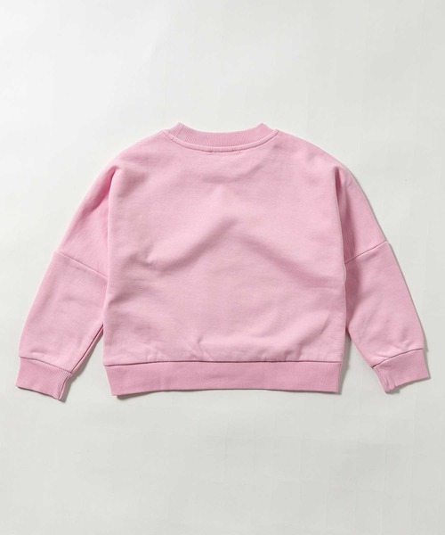 DIESEL KIDS（ディーゼルキッズ）の「DIESEL（ディーゼル）Kids & Junior ブランドロゴ長袖スウェットプルオーバー（スウェット・キッズ・ライトピンク/ブラック/ホワイト・10Y/4Y/12Y/14Y/8Y/16Y/6Y）」の5枚目の写真