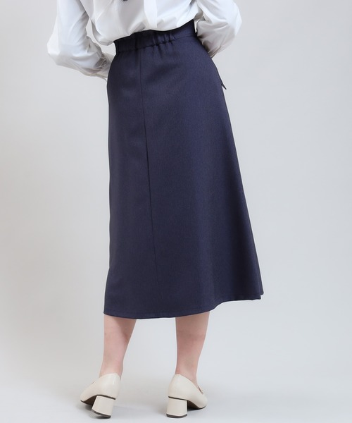 TRUDEA（トルディア）の「デニムフラップジップスカート（スカート・レディース・ブラック/ネイビー・LARGE/MEDIUM/SMALL）」の17枚目の写真