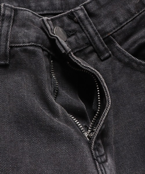 ALL RUNS（オールランズ）の「ヴィンテージ風デニムパンツ ジーンズ ブラックデニム（デニムパンツ・メンズ・ブラック・M/L/XL）」の6枚目の写真