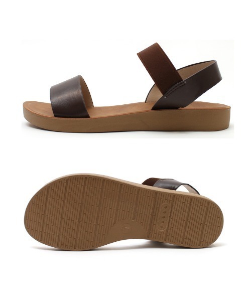 polka polka（ポルカポルカ）の「polka polka / ポルカポルカ 軽いゴアベルトサンダル 484 221123456 SDI / DC（サンダル・レディース・ブラウン/ブラック/シルバー・L/M）」の7枚目の写真