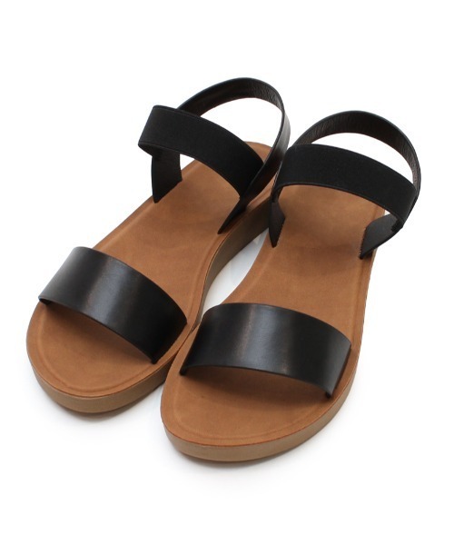 polka polka（ポルカポルカ）の「polka polka / ポルカポルカ 軽いゴアベルトサンダル 484 221123456 SDI / DC（サンダル・レディース・ブラウン/ブラック/シルバー・L/M）」の8枚目の写真