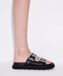 CHARLES & KEITH｜チャールズ＆キースのサンダル（ブラック/黒色